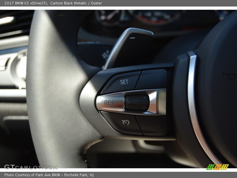 Controls of 2017 X3 xDrive35i