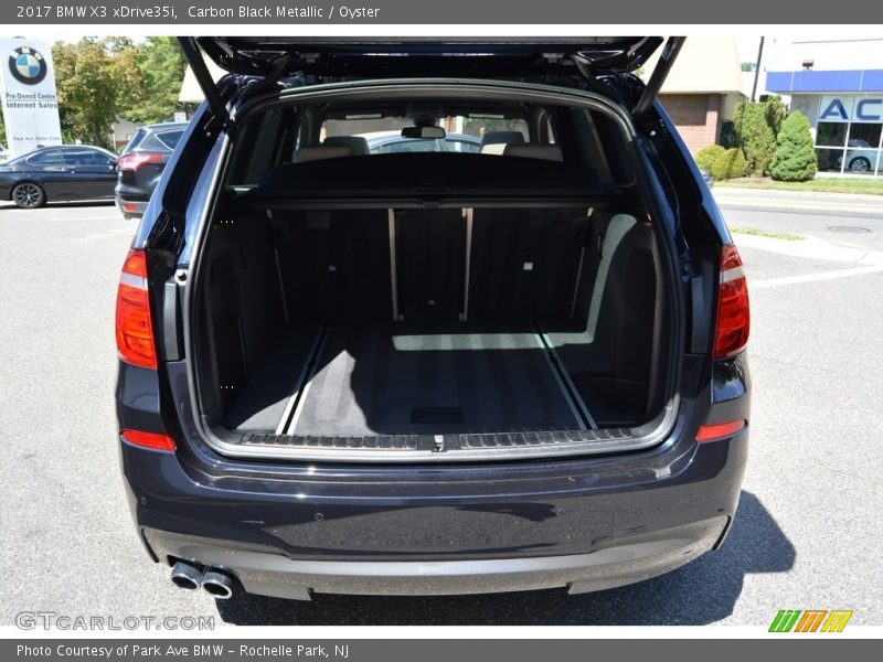  2017 X3 xDrive35i Trunk