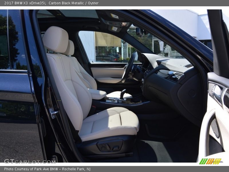 Front Seat of 2017 X3 xDrive35i
