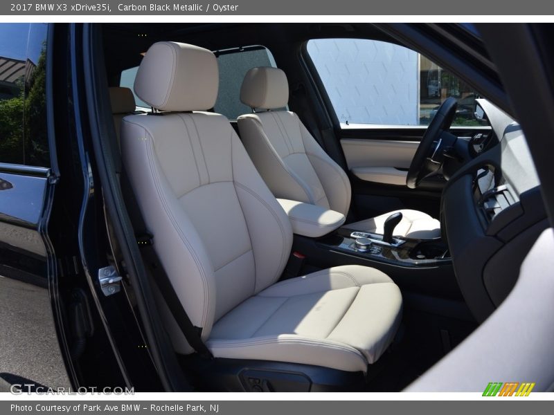Front Seat of 2017 X3 xDrive35i