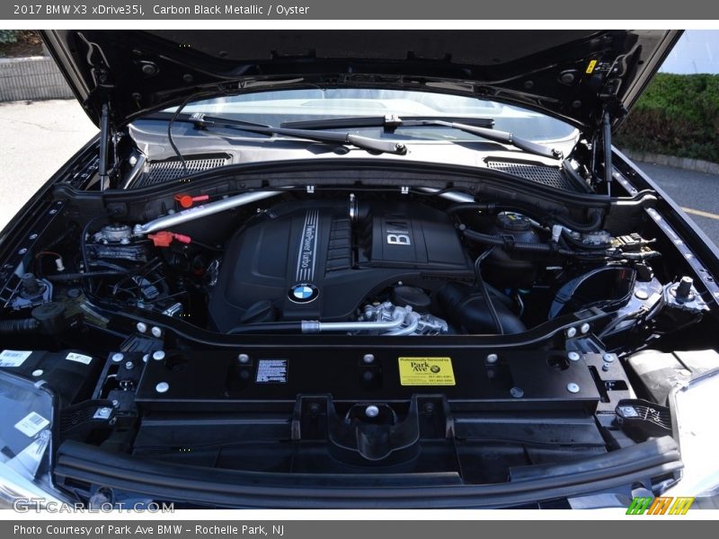  2017 X3 xDrive35i Engine - 3.0 Liter TwinPower Turbocharged DI DOHC 24-Valve VVT Inline 6 Cylinder