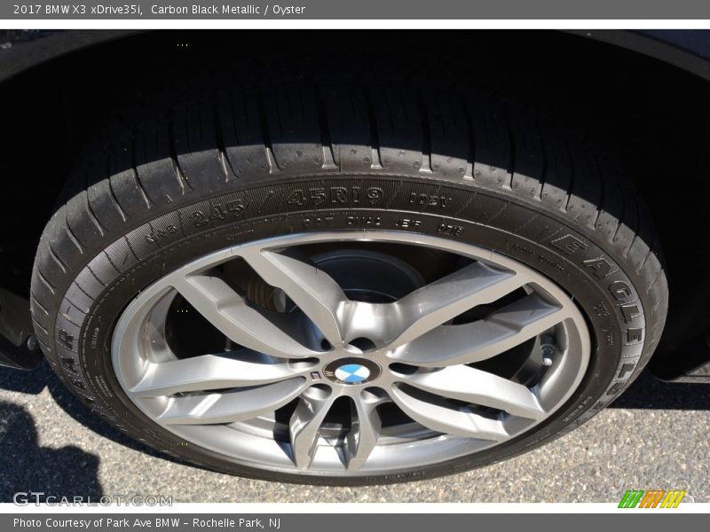 Carbon Black Metallic / Oyster 2017 BMW X3 xDrive35i