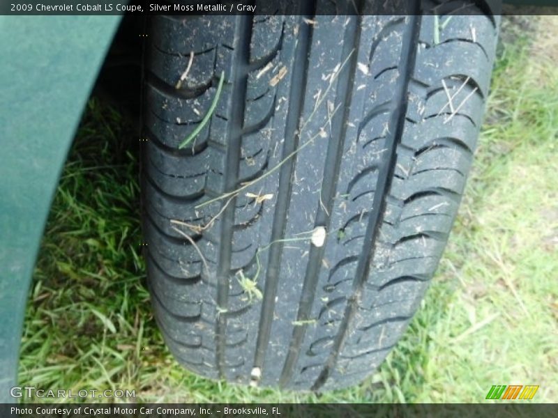 Silver Moss Metallic / Gray 2009 Chevrolet Cobalt LS Coupe