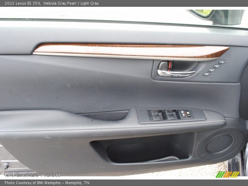 Nebula Gray Pearl / Light Gray 2013 Lexus ES 350
