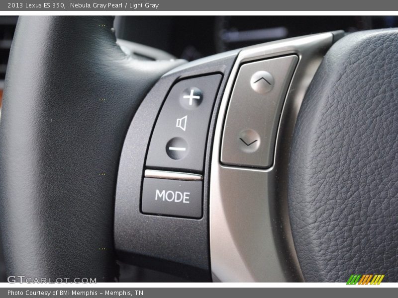 Nebula Gray Pearl / Light Gray 2013 Lexus ES 350