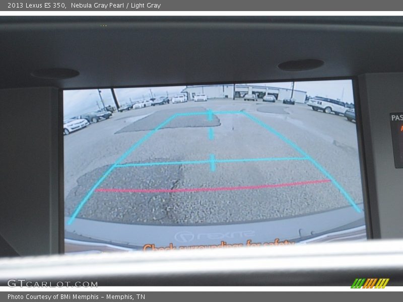 Nebula Gray Pearl / Light Gray 2013 Lexus ES 350