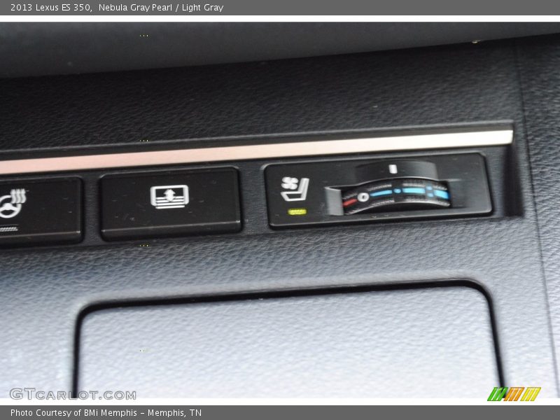 Nebula Gray Pearl / Light Gray 2013 Lexus ES 350