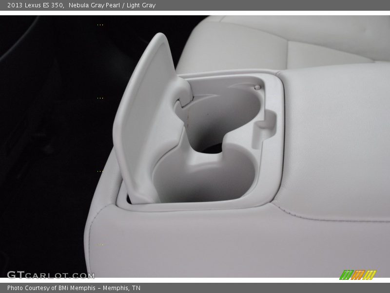 Nebula Gray Pearl / Light Gray 2013 Lexus ES 350