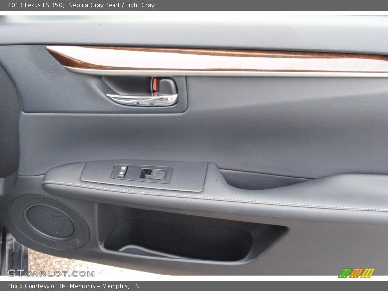 Nebula Gray Pearl / Light Gray 2013 Lexus ES 350