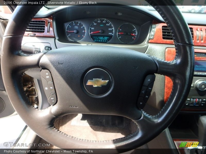 Silverstone Metallic / Ebony Black 2006 Chevrolet Impala LTZ