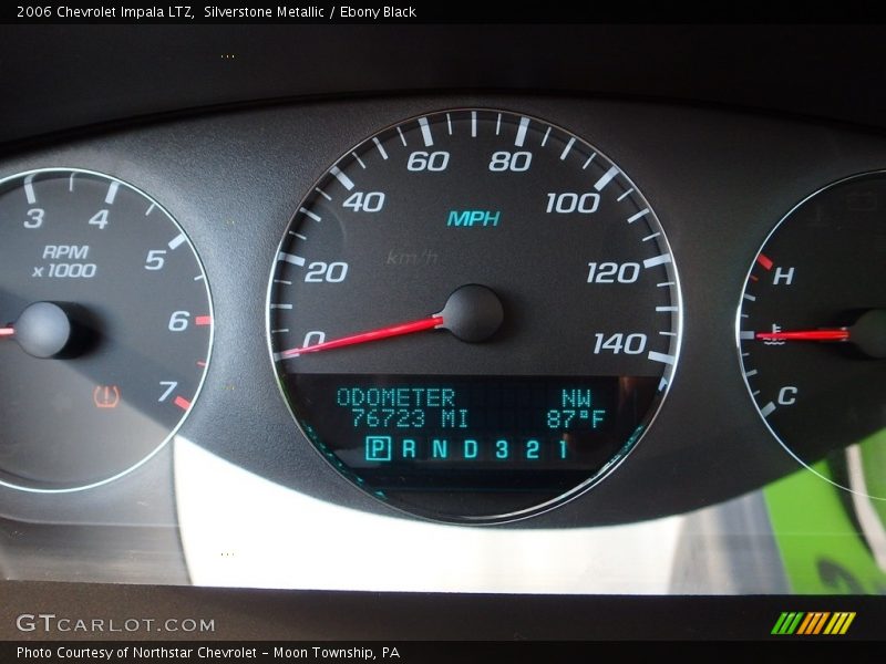 Silverstone Metallic / Ebony Black 2006 Chevrolet Impala LTZ