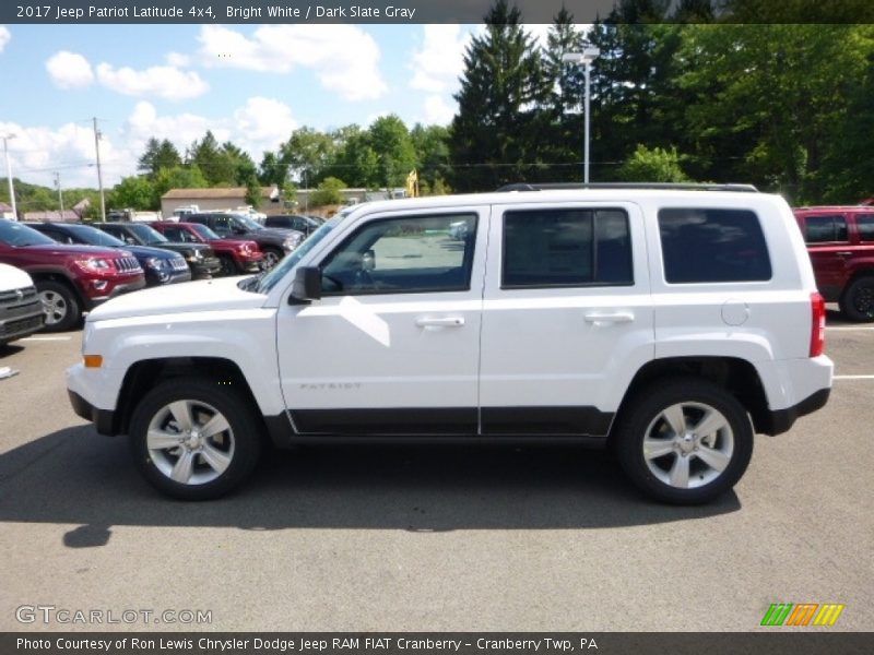 Bright White / Dark Slate Gray 2017 Jeep Patriot Latitude 4x4