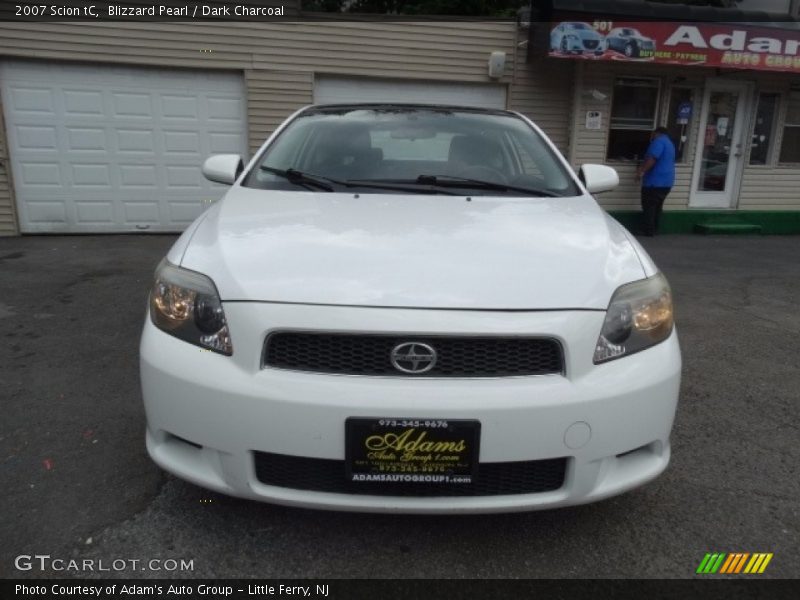 Blizzard Pearl / Dark Charcoal 2007 Scion tC