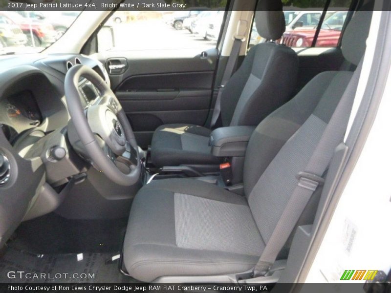 Bright White / Dark Slate Gray 2017 Jeep Patriot Latitude 4x4