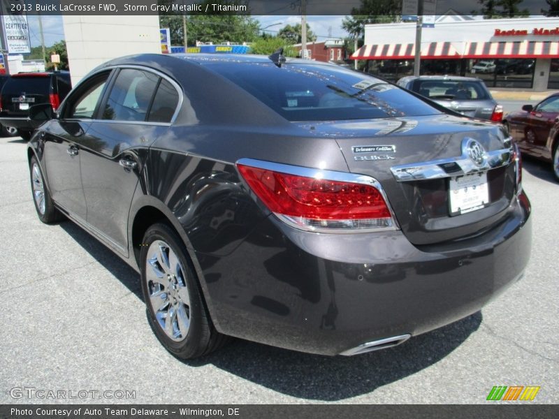 Storm Gray Metallic / Titanium 2013 Buick LaCrosse FWD