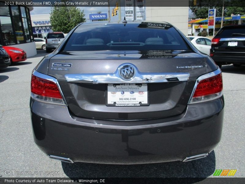 Storm Gray Metallic / Titanium 2013 Buick LaCrosse FWD