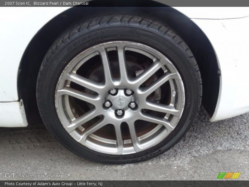 Blizzard Pearl / Dark Charcoal 2007 Scion tC
