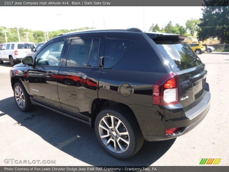 Black / Dark Slate Gray 2017 Jeep Compass High Altitude 4x4