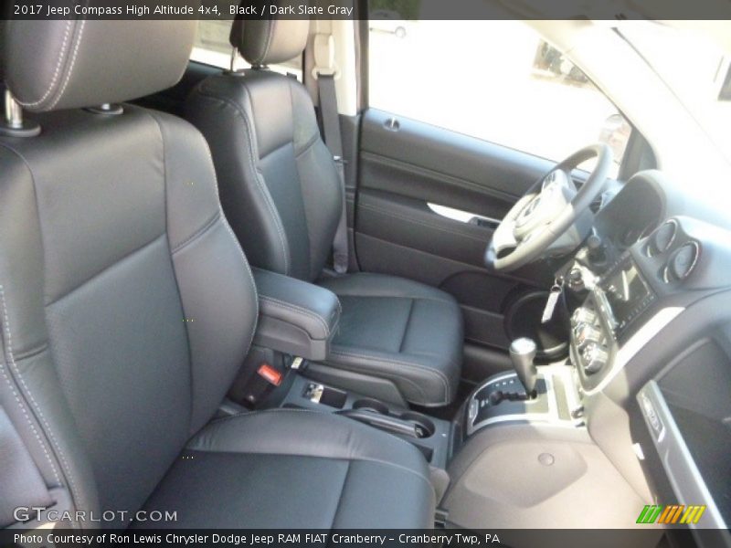 Black / Dark Slate Gray 2017 Jeep Compass High Altitude 4x4