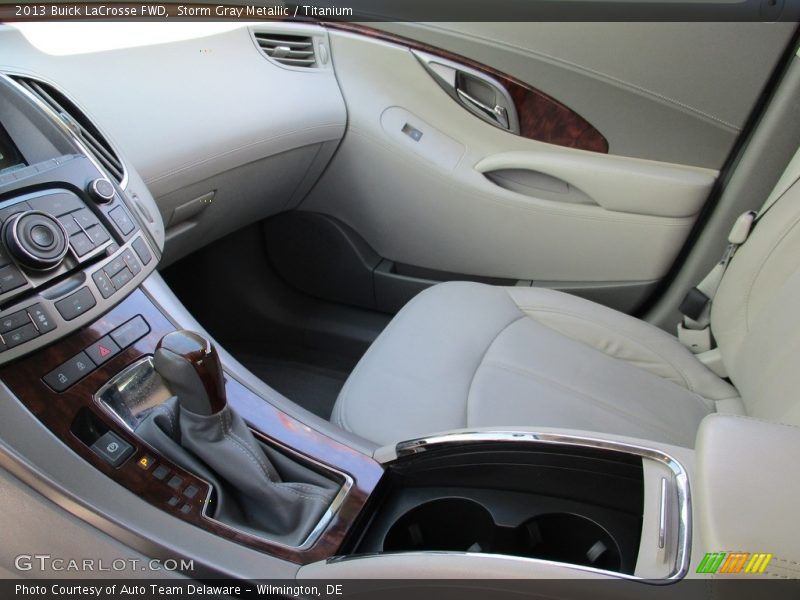 Storm Gray Metallic / Titanium 2013 Buick LaCrosse FWD