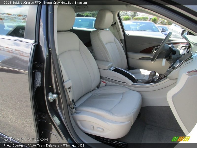 Storm Gray Metallic / Titanium 2013 Buick LaCrosse FWD