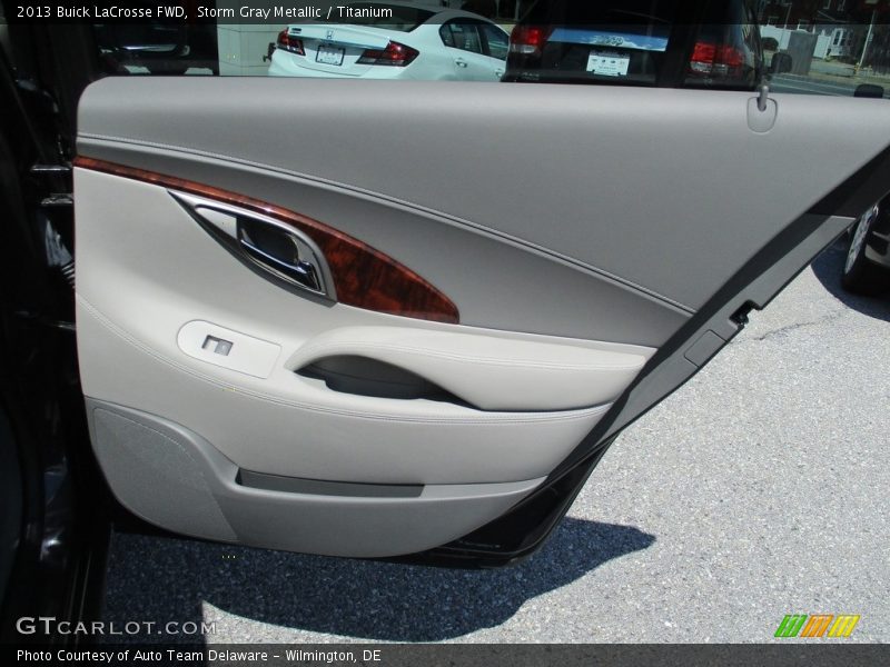 Storm Gray Metallic / Titanium 2013 Buick LaCrosse FWD