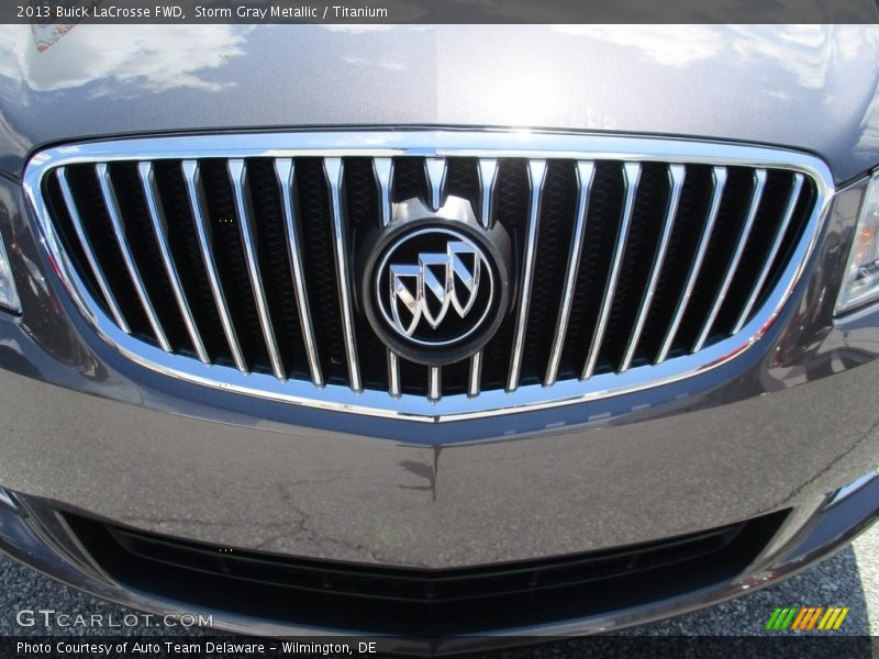 Storm Gray Metallic / Titanium 2013 Buick LaCrosse FWD