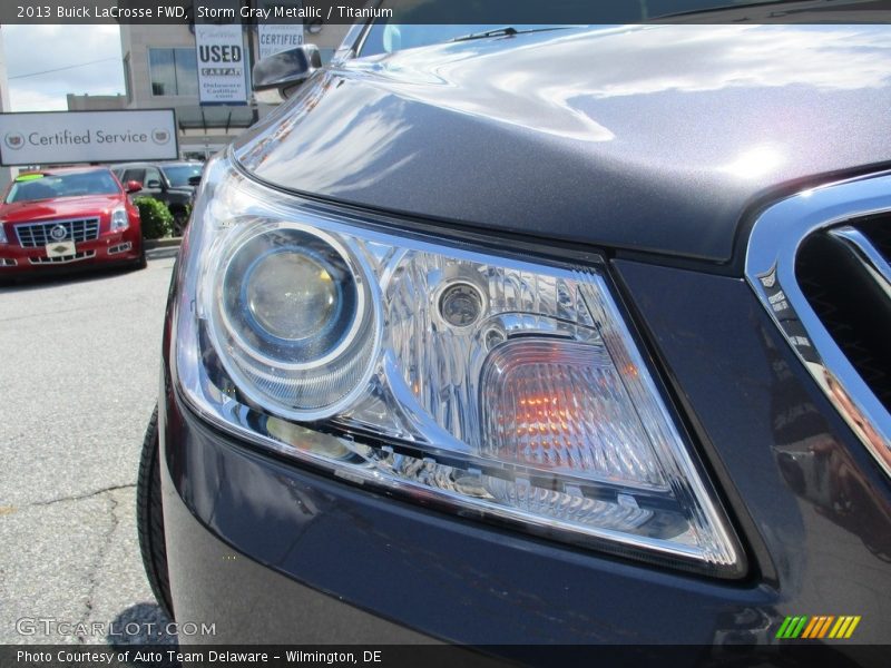 Storm Gray Metallic / Titanium 2013 Buick LaCrosse FWD
