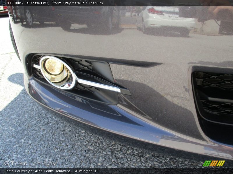 Storm Gray Metallic / Titanium 2013 Buick LaCrosse FWD