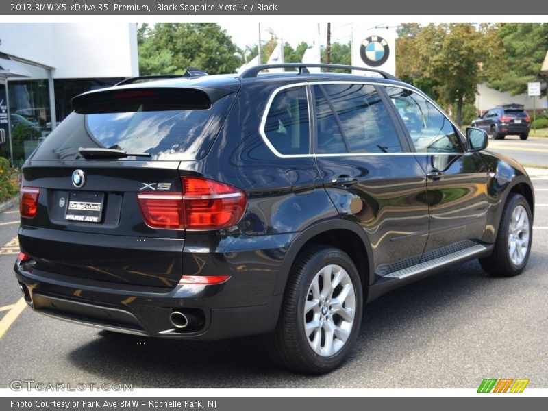 Black Sapphire Metallic / Black 2013 BMW X5 xDrive 35i Premium