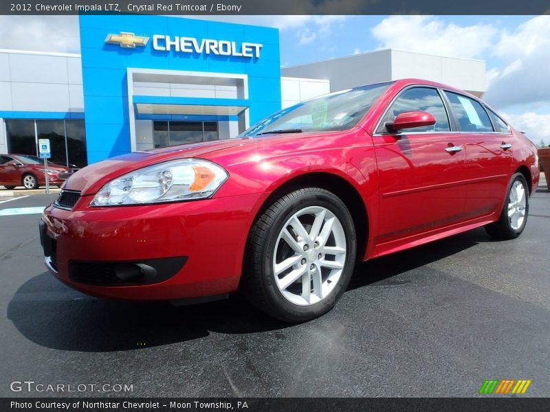 Crystal Red Tintcoat / Ebony 2012 Chevrolet Impala LTZ