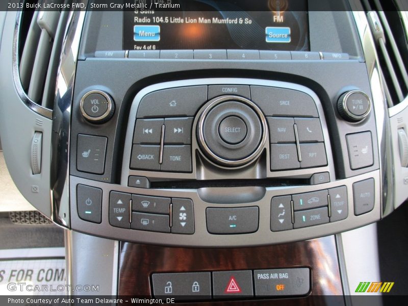 Storm Gray Metallic / Titanium 2013 Buick LaCrosse FWD