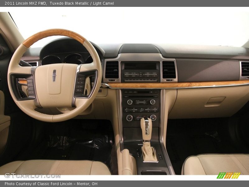 Tuxedo Black Metallic / Light Camel 2011 Lincoln MKZ FWD