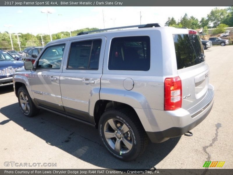 Billet Silver Metallic / Dark Slate Gray 2017 Jeep Patriot Sport SE 4x4