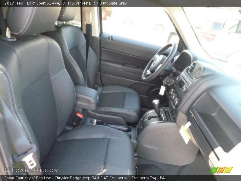 Billet Silver Metallic / Dark Slate Gray 2017 Jeep Patriot Sport SE 4x4