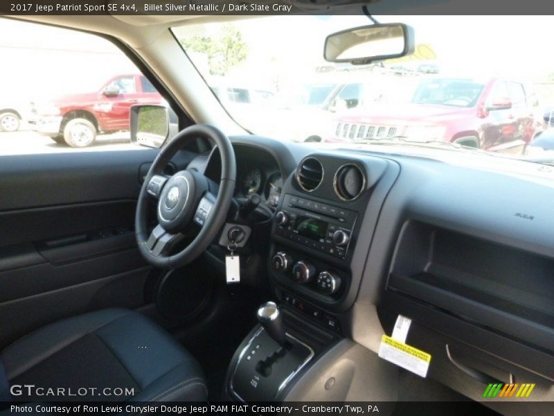 Billet Silver Metallic / Dark Slate Gray 2017 Jeep Patriot Sport SE 4x4