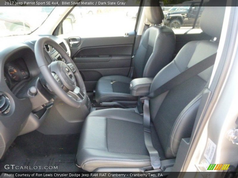 Billet Silver Metallic / Dark Slate Gray 2017 Jeep Patriot Sport SE 4x4