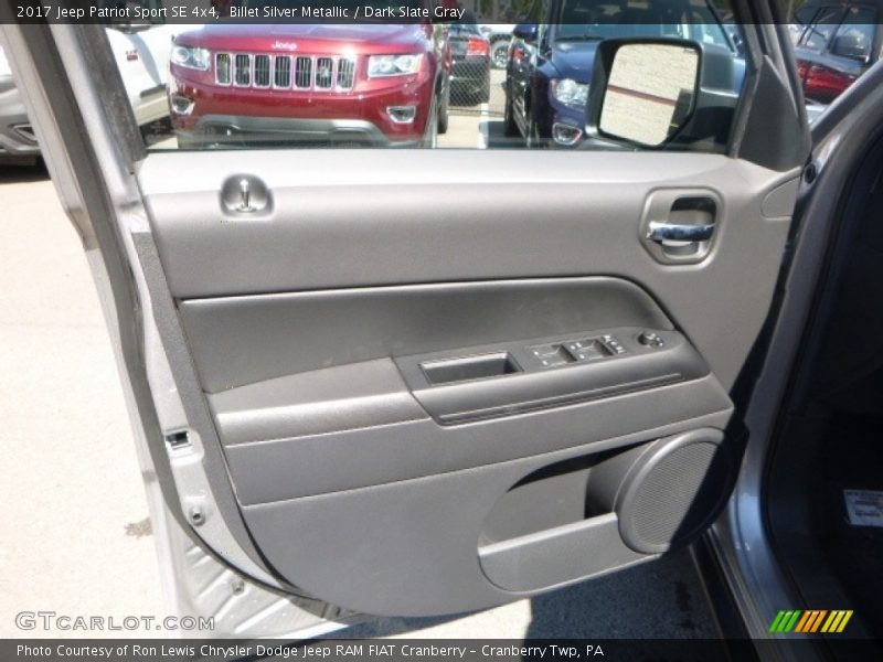 Billet Silver Metallic / Dark Slate Gray 2017 Jeep Patriot Sport SE 4x4