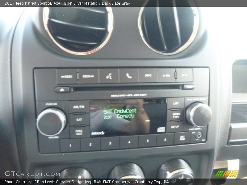 Billet Silver Metallic / Dark Slate Gray 2017 Jeep Patriot Sport SE 4x4
