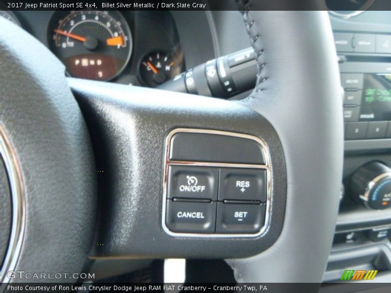 Billet Silver Metallic / Dark Slate Gray 2017 Jeep Patriot Sport SE 4x4