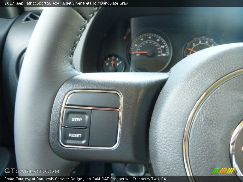Billet Silver Metallic / Dark Slate Gray 2017 Jeep Patriot Sport SE 4x4