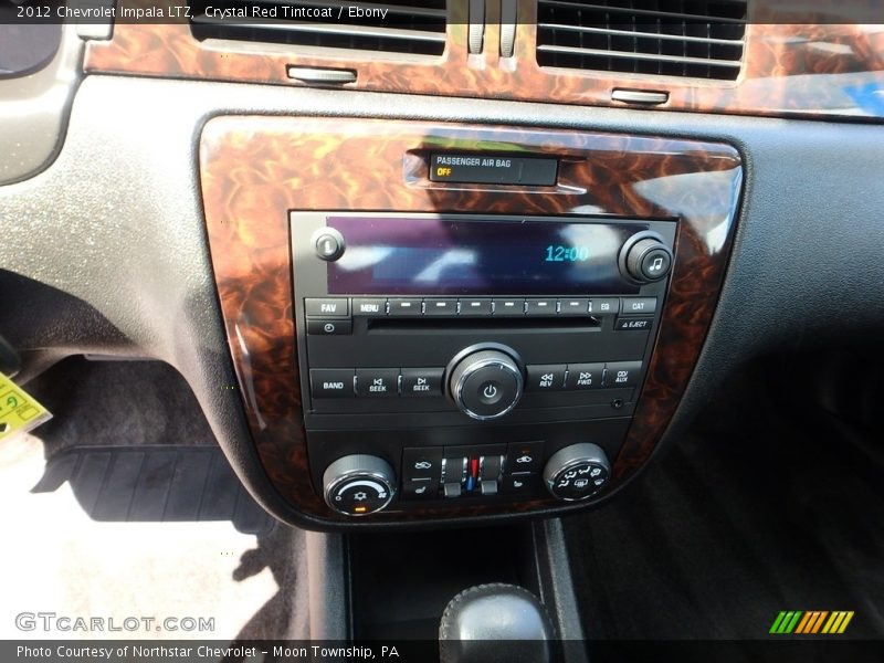 Crystal Red Tintcoat / Ebony 2012 Chevrolet Impala LTZ