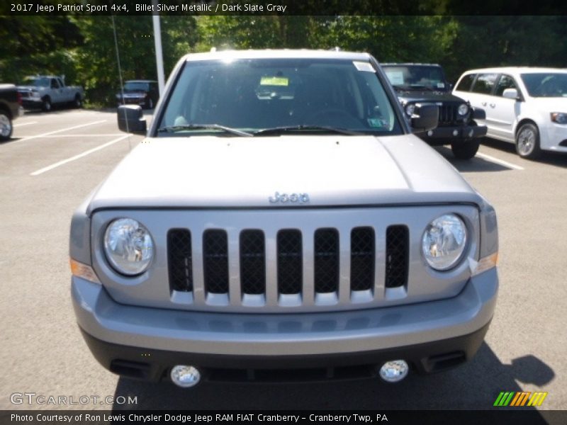 Billet Silver Metallic / Dark Slate Gray 2017 Jeep Patriot Sport 4x4