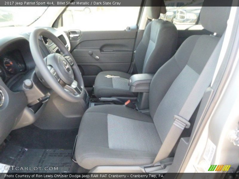 Billet Silver Metallic / Dark Slate Gray 2017 Jeep Patriot Sport 4x4