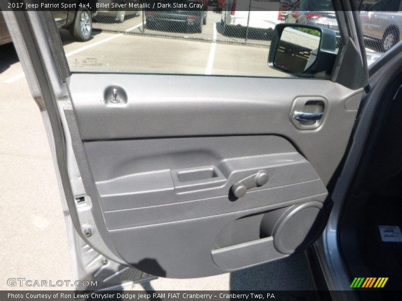 Billet Silver Metallic / Dark Slate Gray 2017 Jeep Patriot Sport 4x4