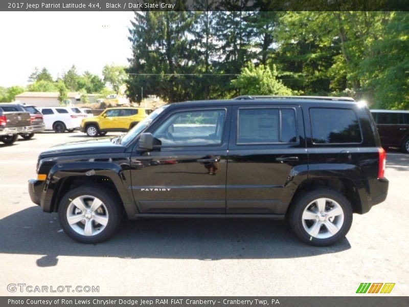 Black / Dark Slate Gray 2017 Jeep Patriot Latitude 4x4