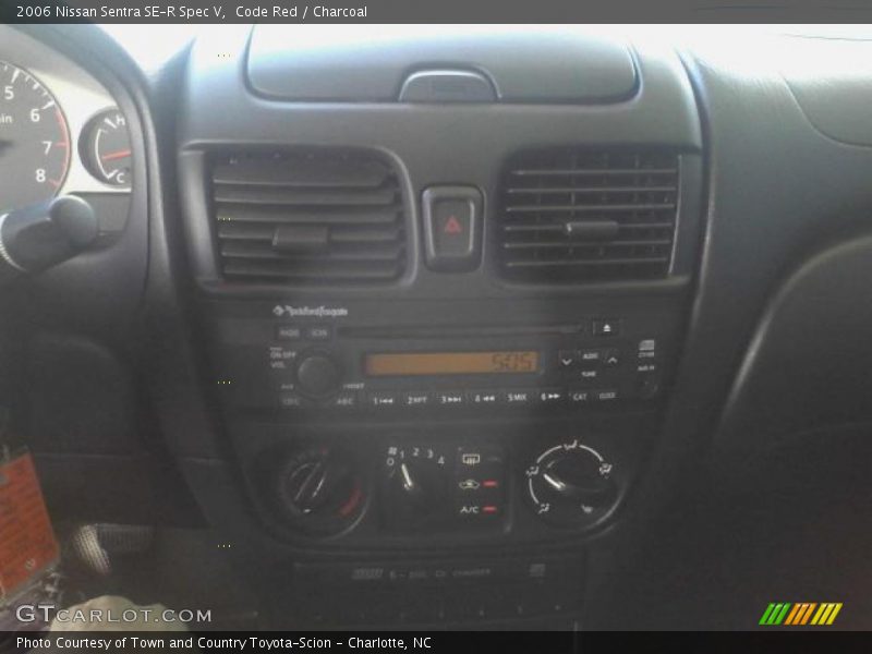 Code Red / Charcoal 2006 Nissan Sentra SE-R Spec V
