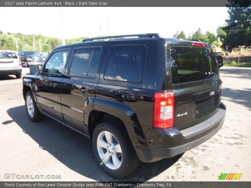 Black / Dark Slate Gray 2017 Jeep Patriot Latitude 4x4
