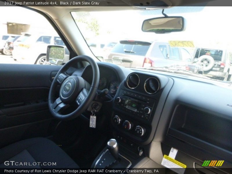 Black / Dark Slate Gray 2017 Jeep Patriot Latitude 4x4