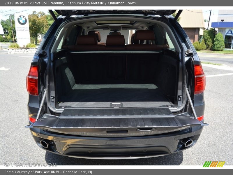 Platinum Gray Metallic / Cinnamon Brown 2013 BMW X5 xDrive 35i Premium